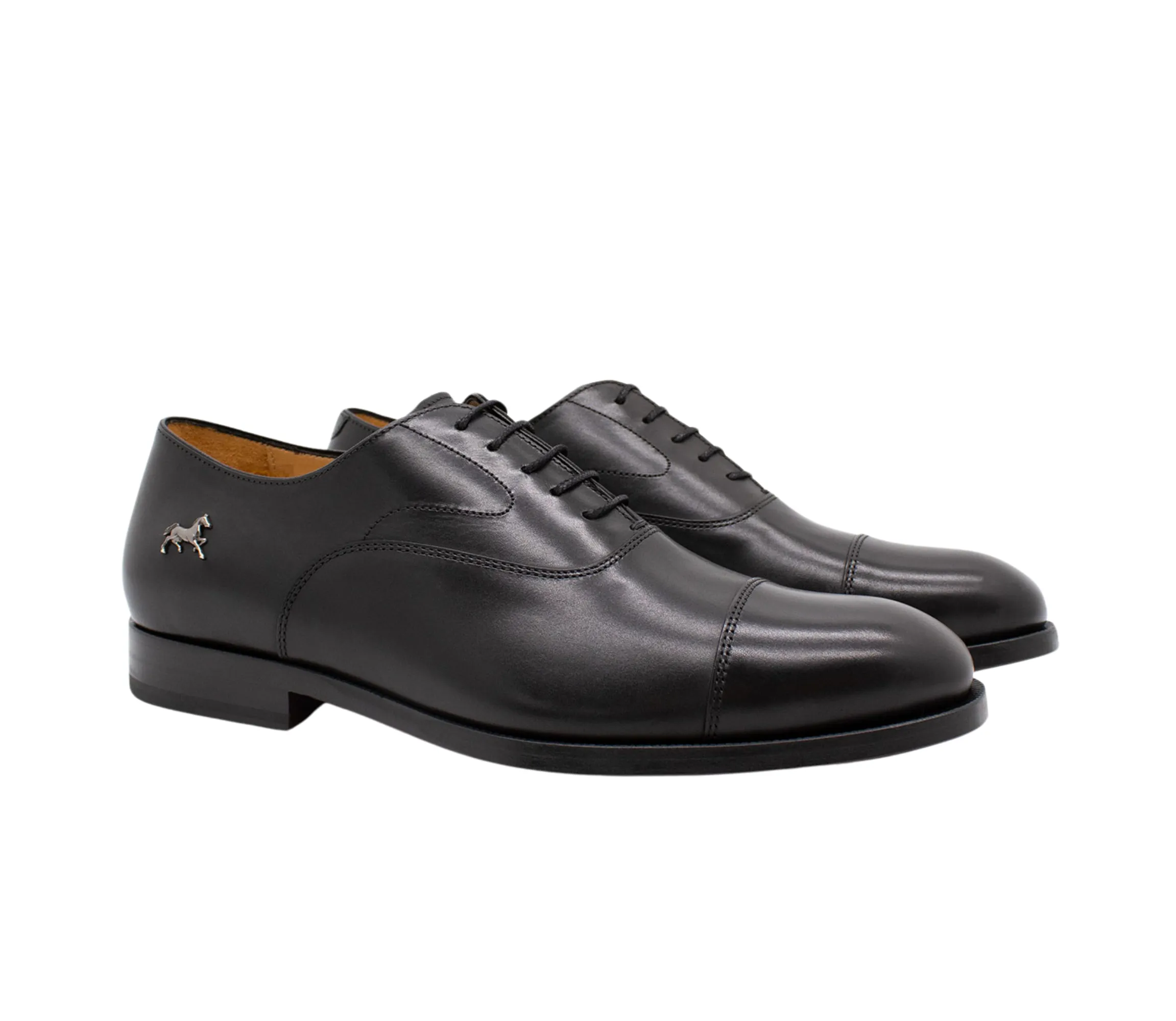 Cavalo Lusitano Leather Toe Cap Oxford Shoes