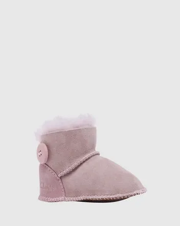 Clarks Cuddle Slipper - Dusty Pink