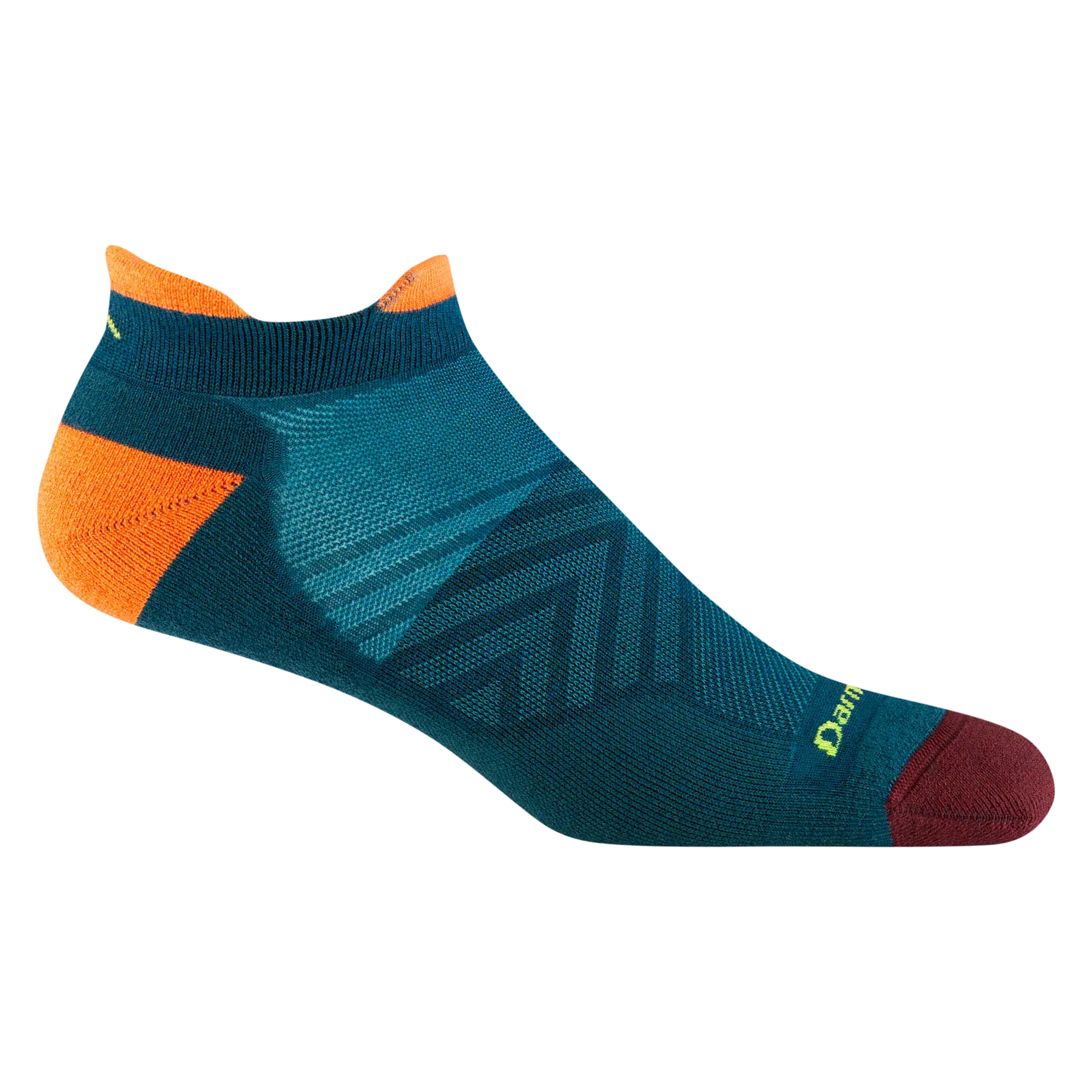 Darn Tough Men's Run No Show Tab Ultra-Lightweight Cushion Running Sock