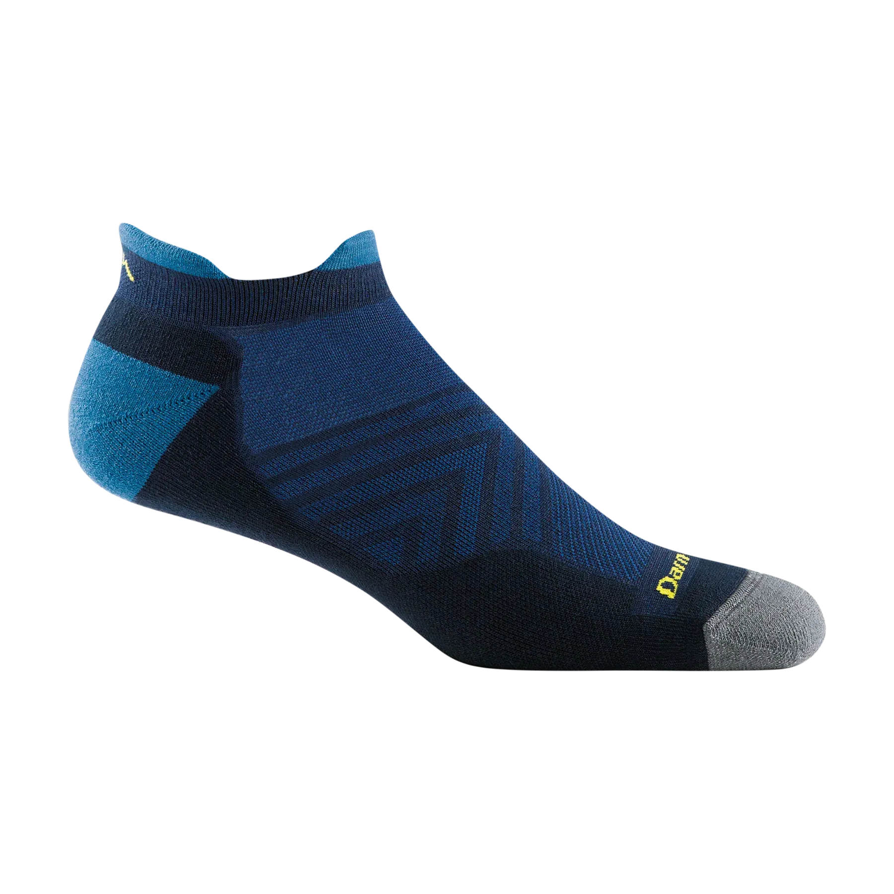 Darn Tough Men's Run No Show Tab Ultra-Lightweight Cushion Running Sock