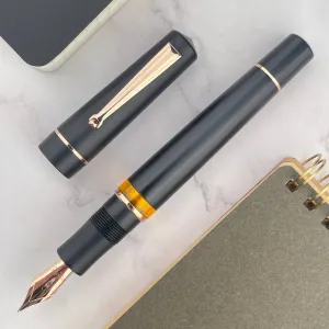 Delta Duna Fountain Pen - Matte Black