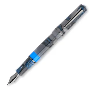 Delta Duna Grey Fountain Pen Steel Nib