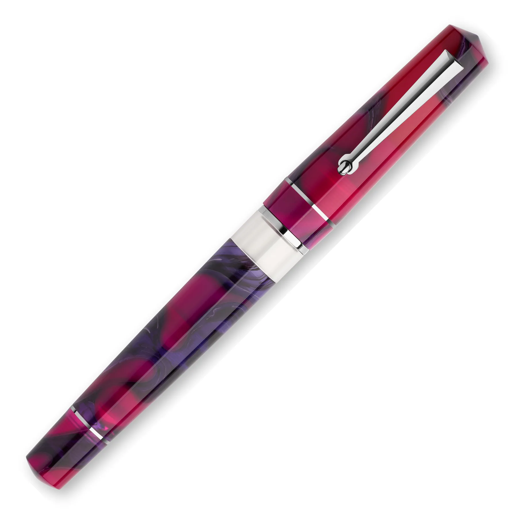 Delta Duna Magenta Fountain Pen 14k Nib