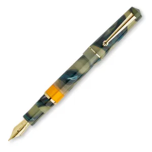 Delta Duna Yellow Fountain Pen 14k Nib