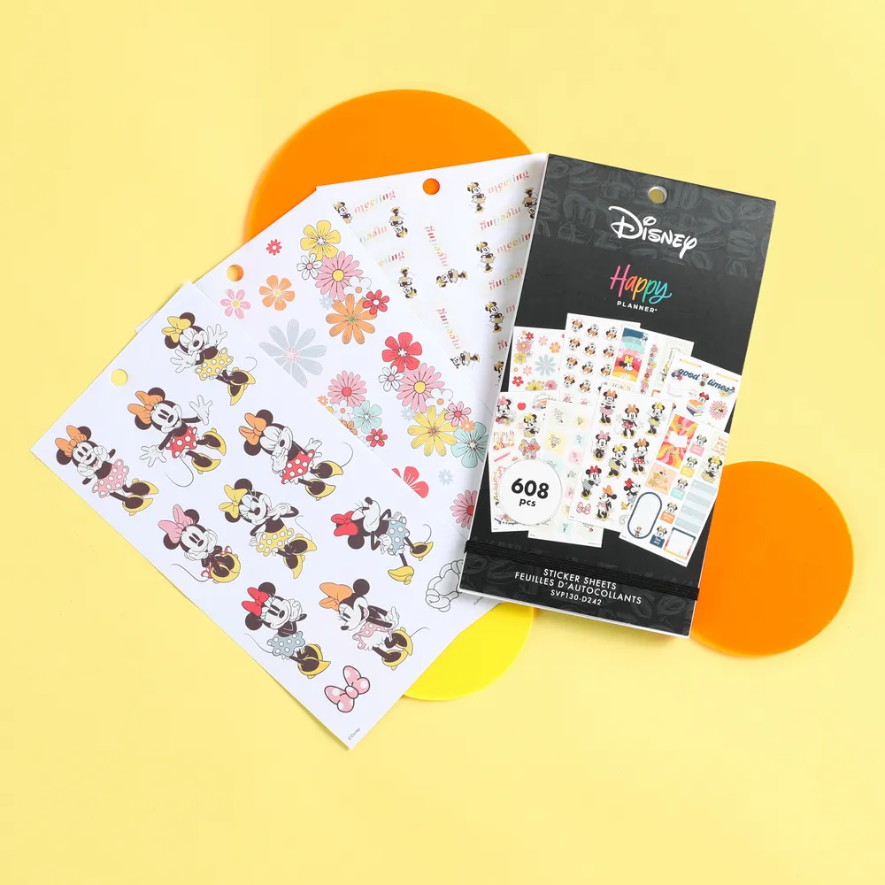 Disney Sunny Minnie Teacher - Value Pack Stickers