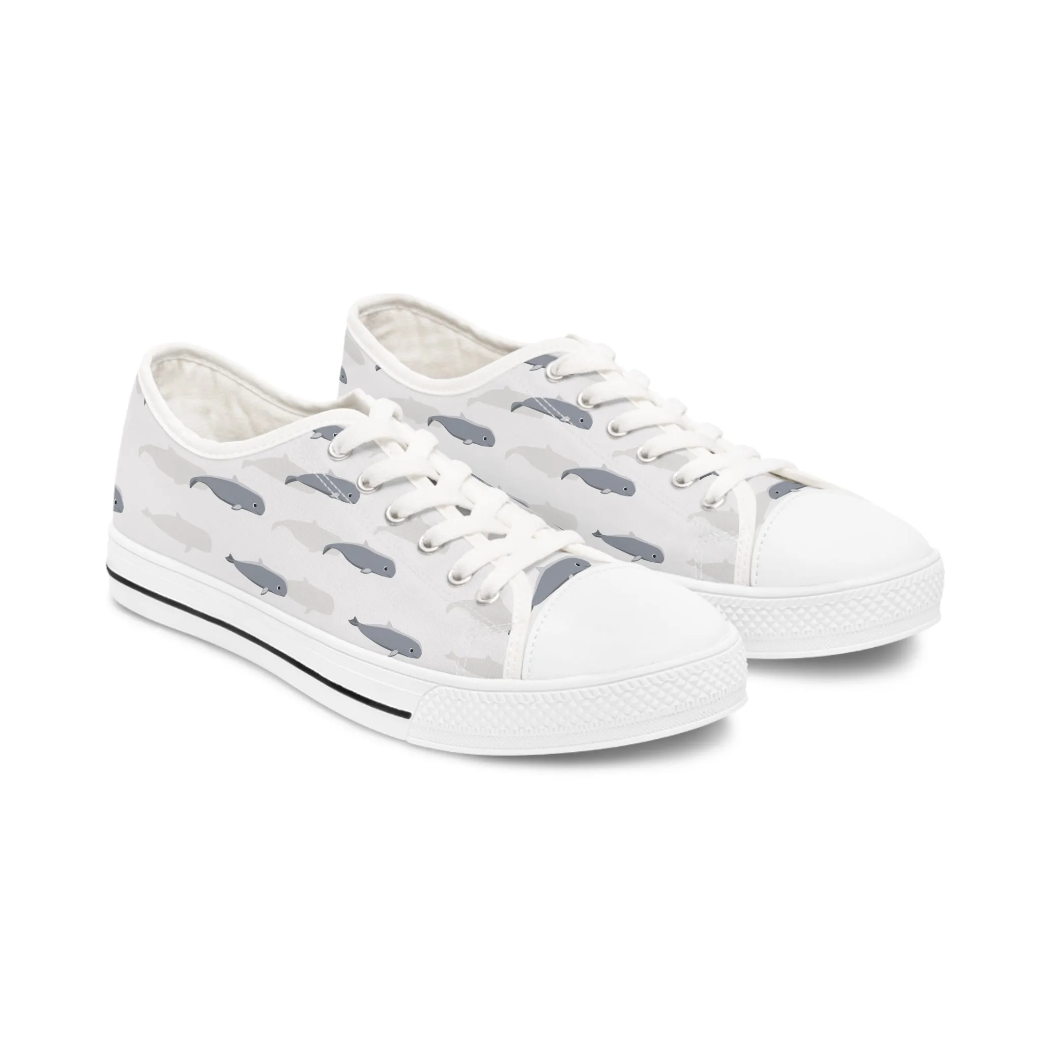 Dolphin Women's Low Top Sneakers