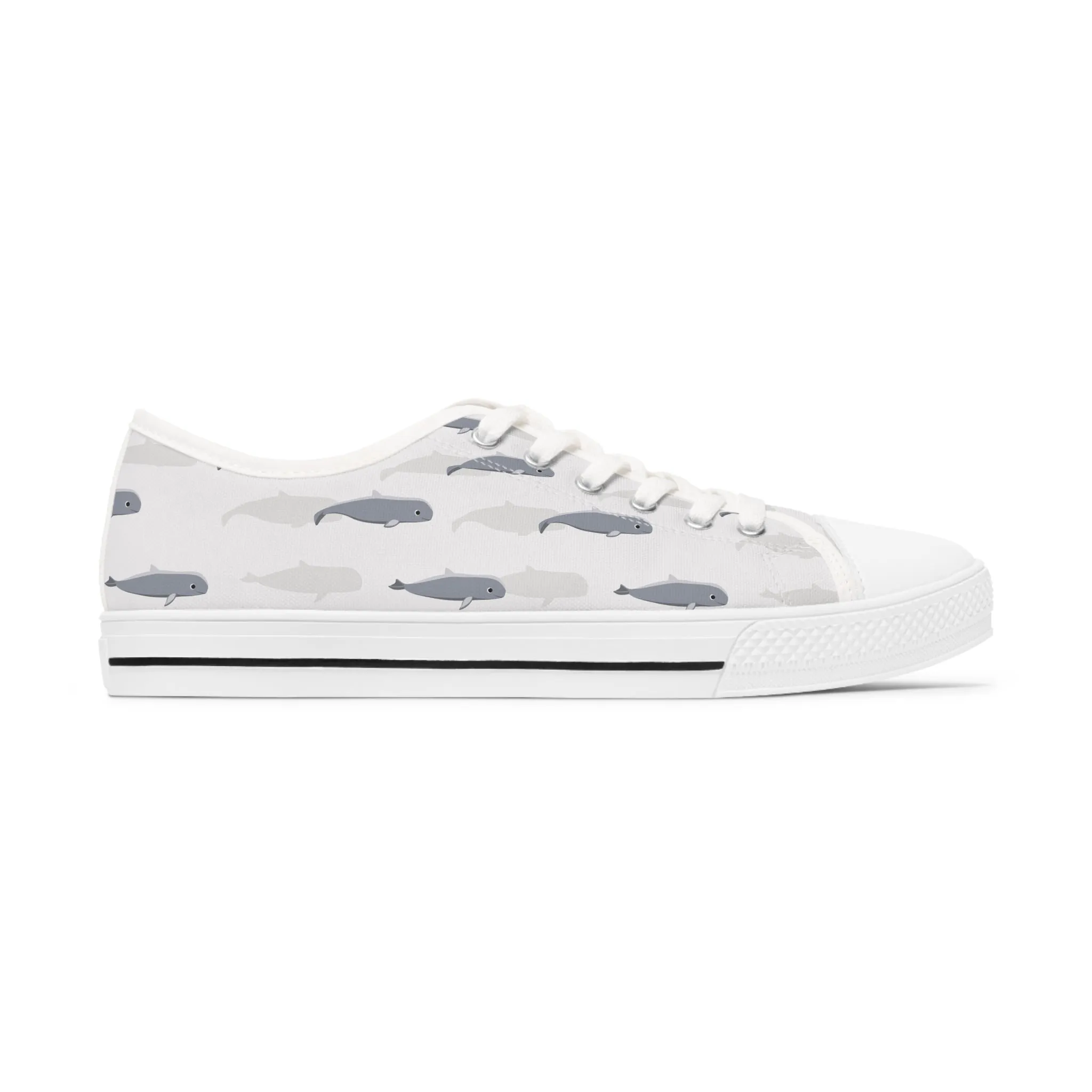 Dolphin Women's Low Top Sneakers