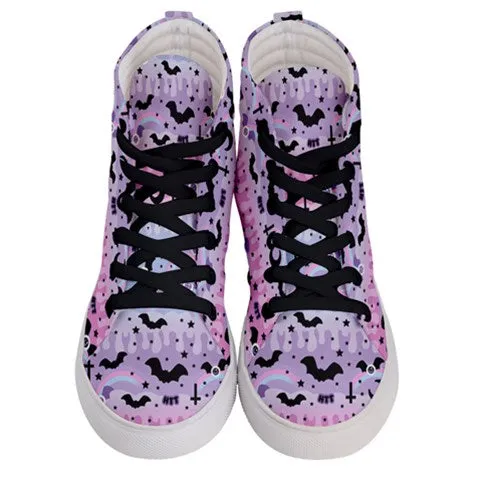 Dripping Sky women's hi-top sneakers [made to order]