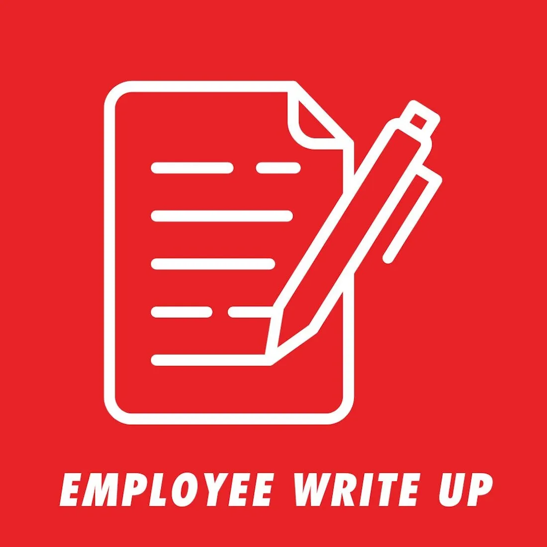 Employee Write Up Download