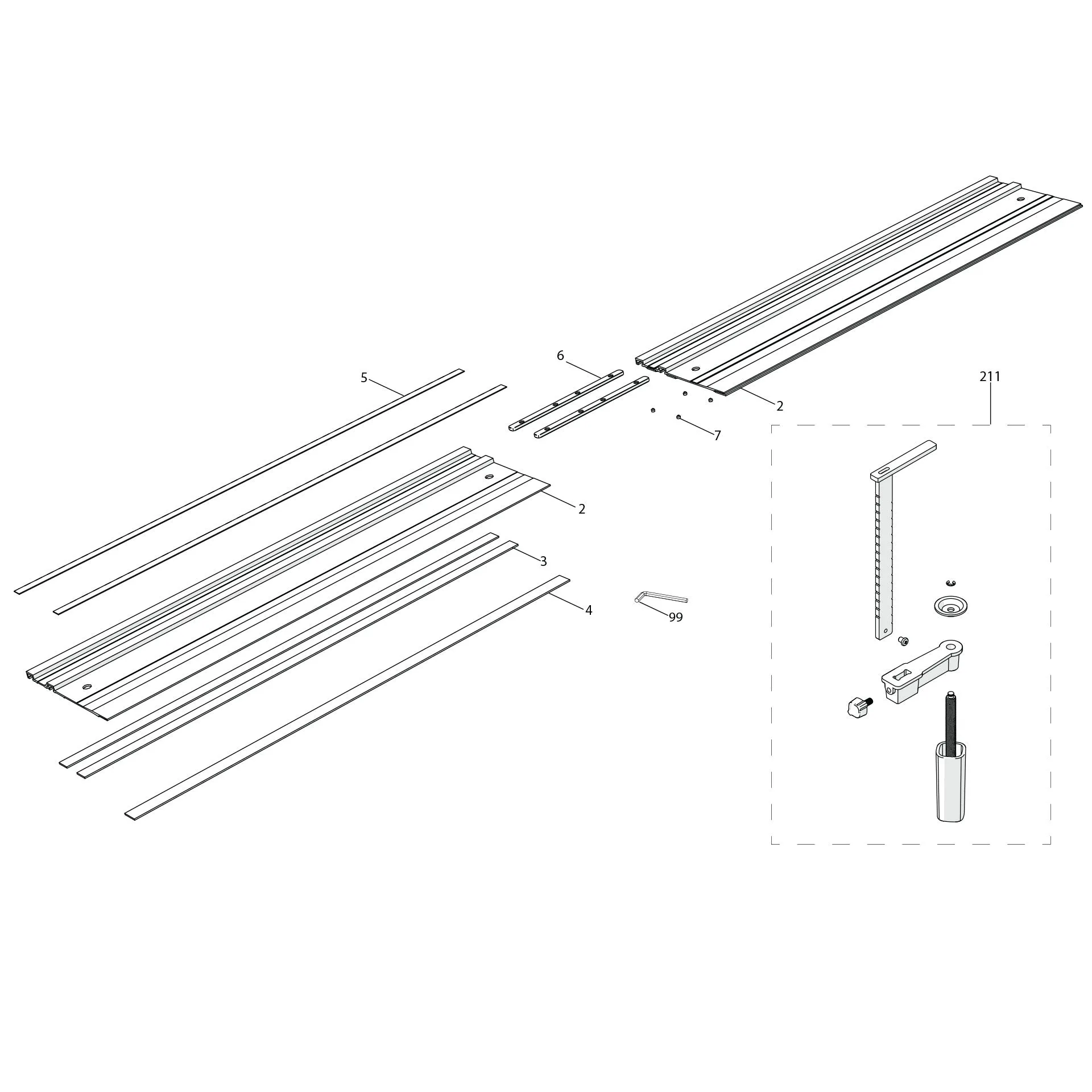 Evolution ST1400 Track Spare Parts