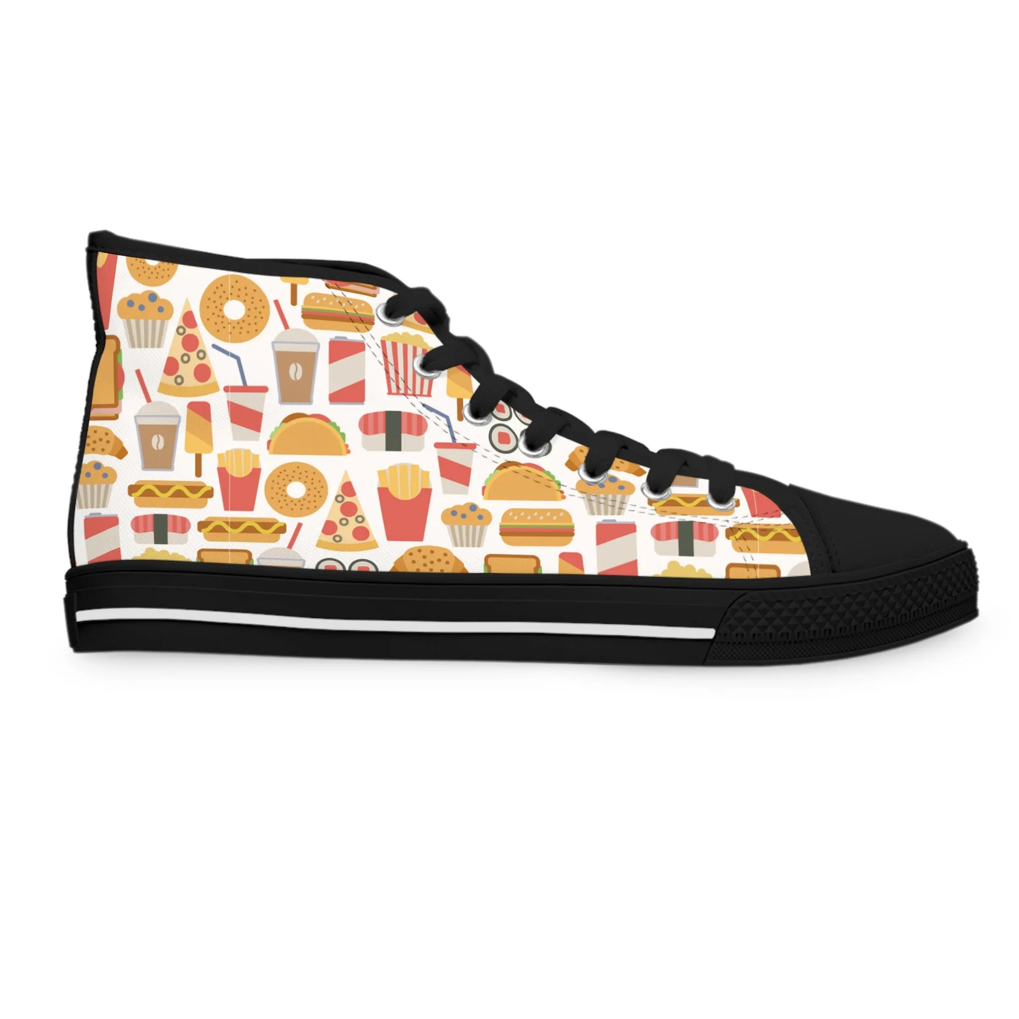 Fast Food Women's High Top Sneakers