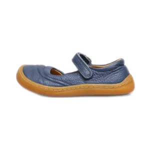 Froddo Barefoot Ballerinas Leather Blue Colour For Kids