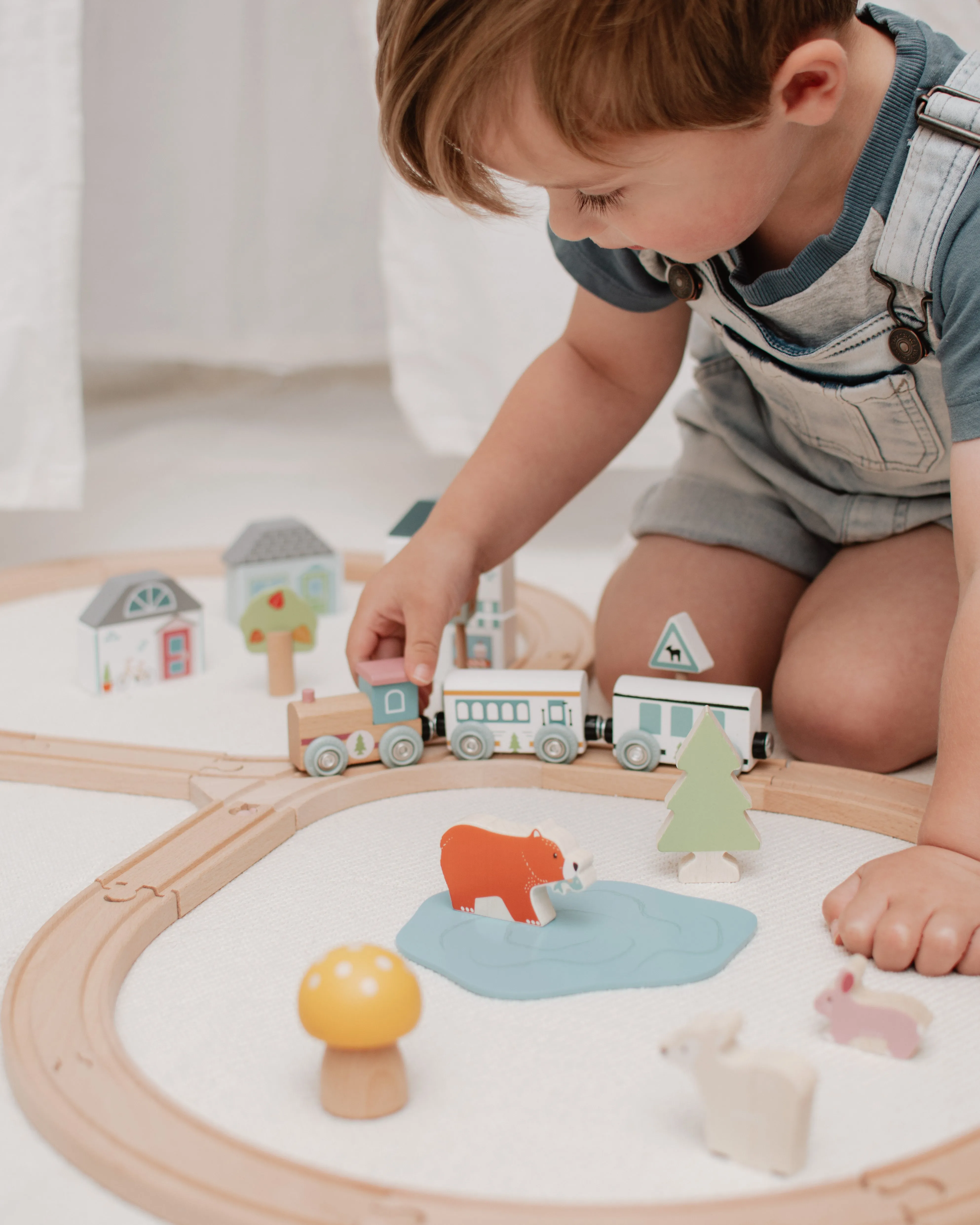 FSC® Certified Train Set (Woodland Animal)