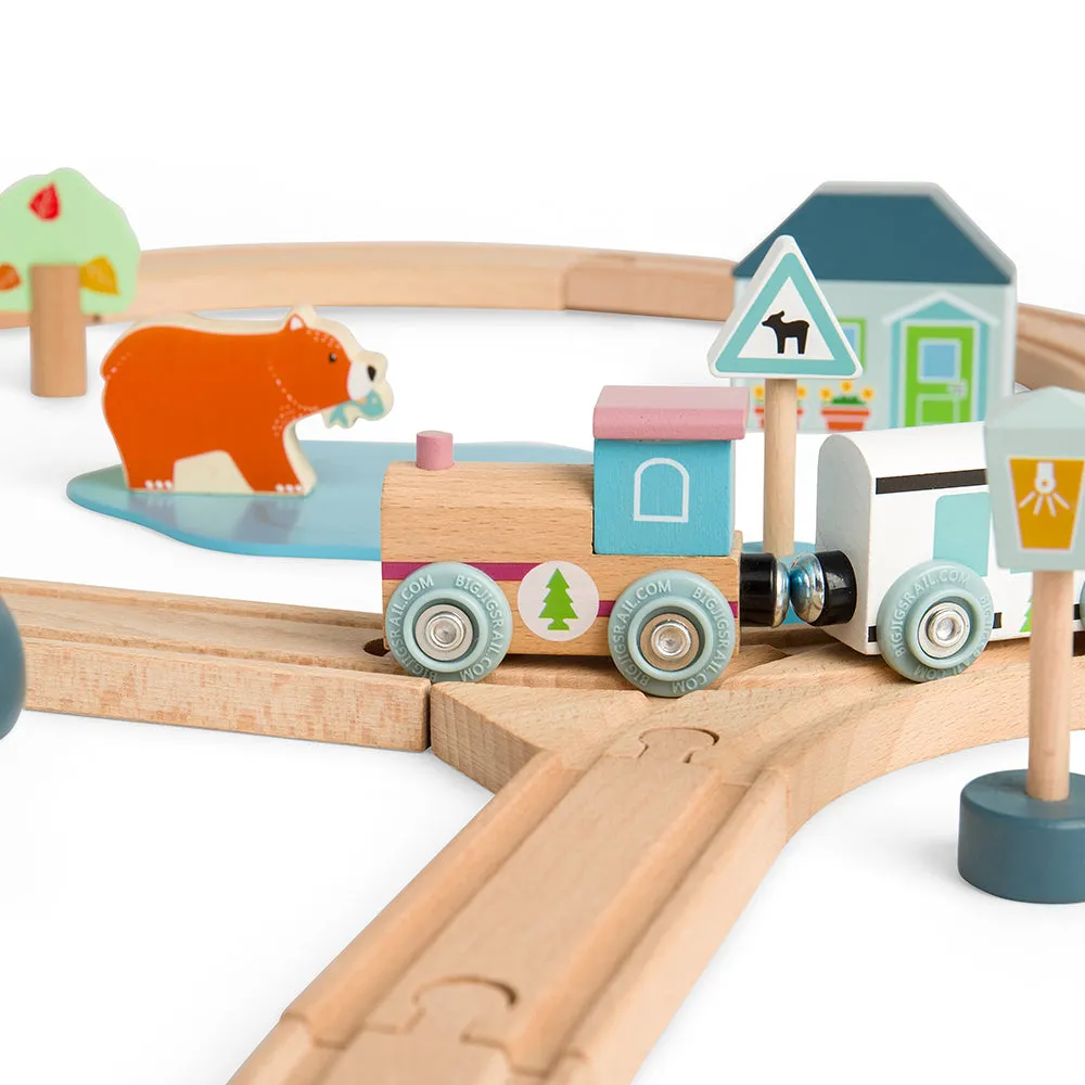 FSC® Certified Train Set (Woodland Animal)