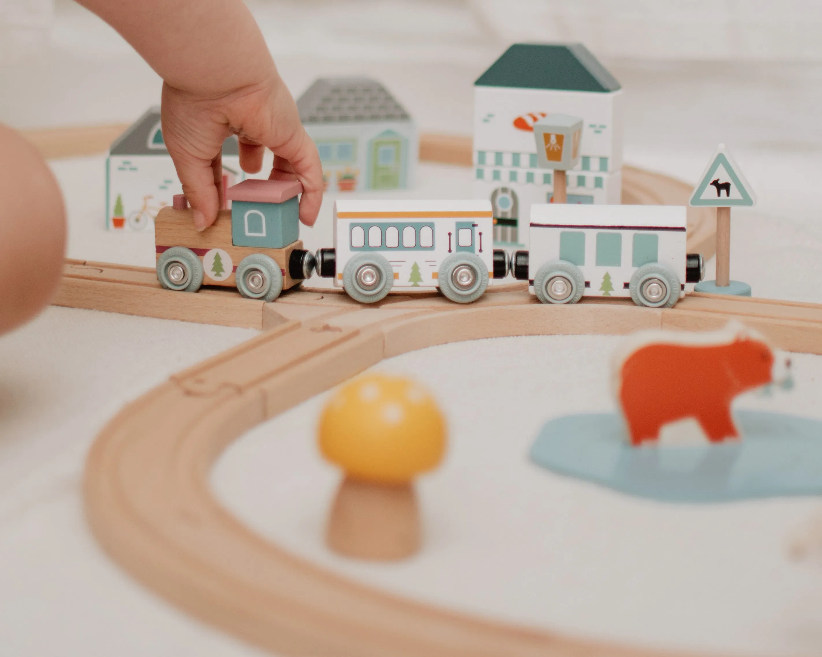 FSC® Certified Train Set (Woodland Animal)