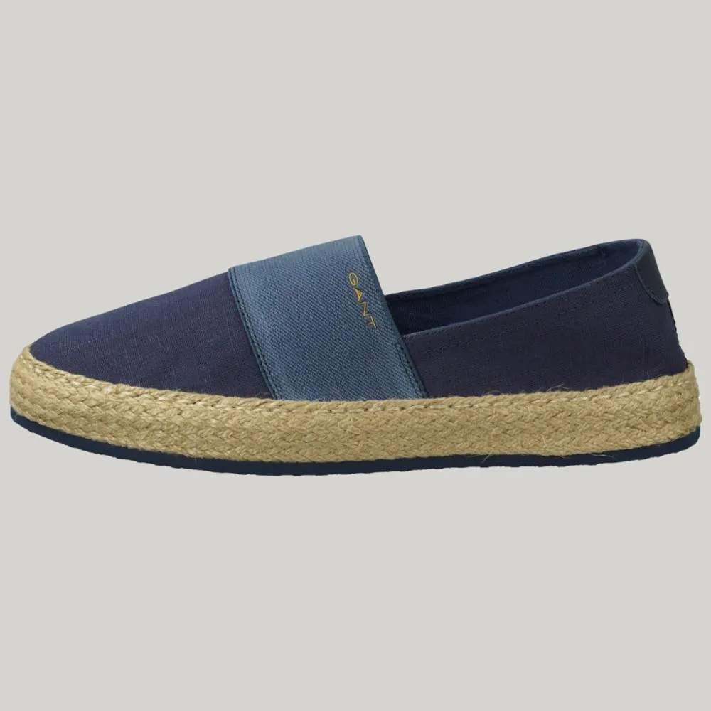 Gant Footwear  Women's Raffiaville Espadrille Blue M