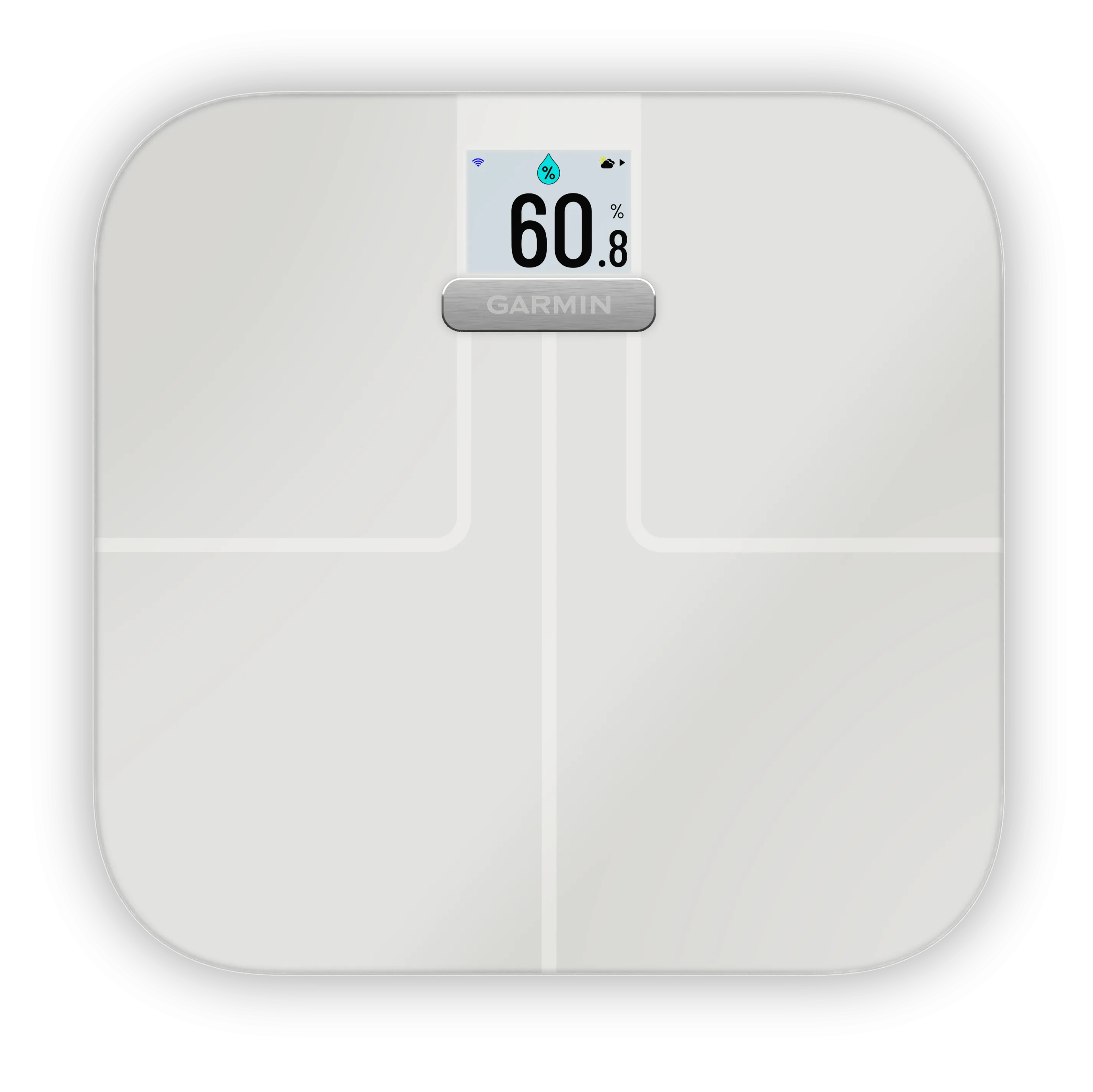 Garmin Index S2 Smart Scale Measures Fat / Muscle / Bone Mass