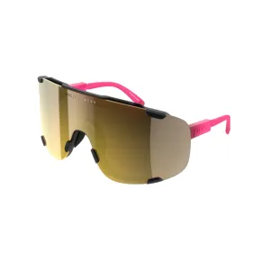 Glasses POC Devour Pink Fluorescent Gold Lenses