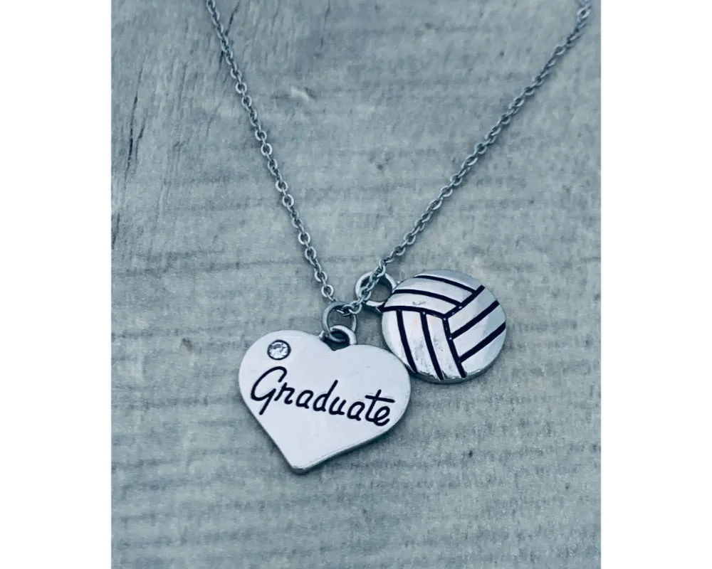 Graduation Charm Necklace - Pick Sport