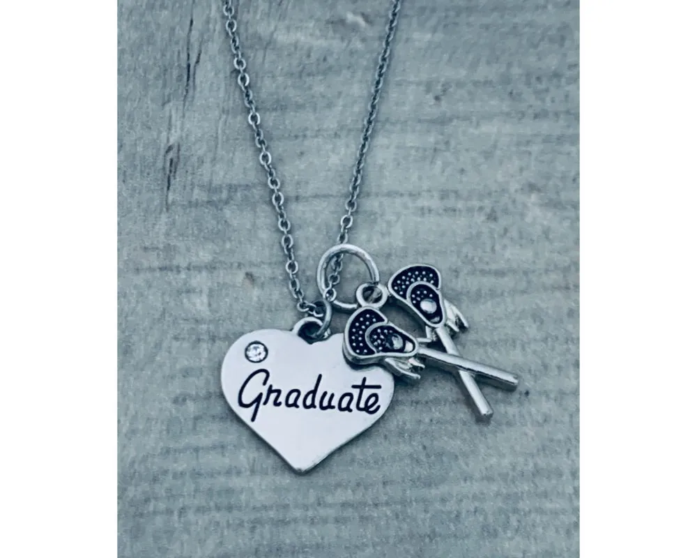 Graduation Charm Necklace - Pick Sport