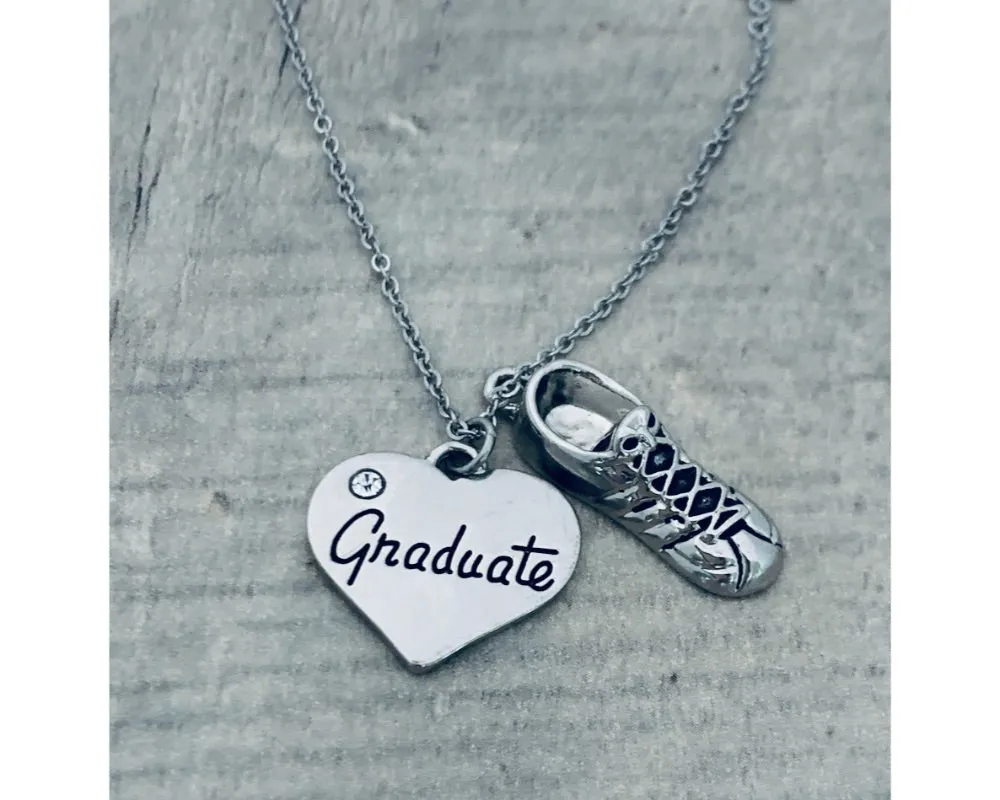 Graduation Charm Necklace - Pick Sport