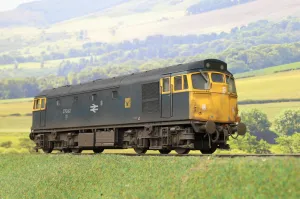 Heljan O Gauge 2777 Class 27 BR Blue (Highland Stags) - Weathered