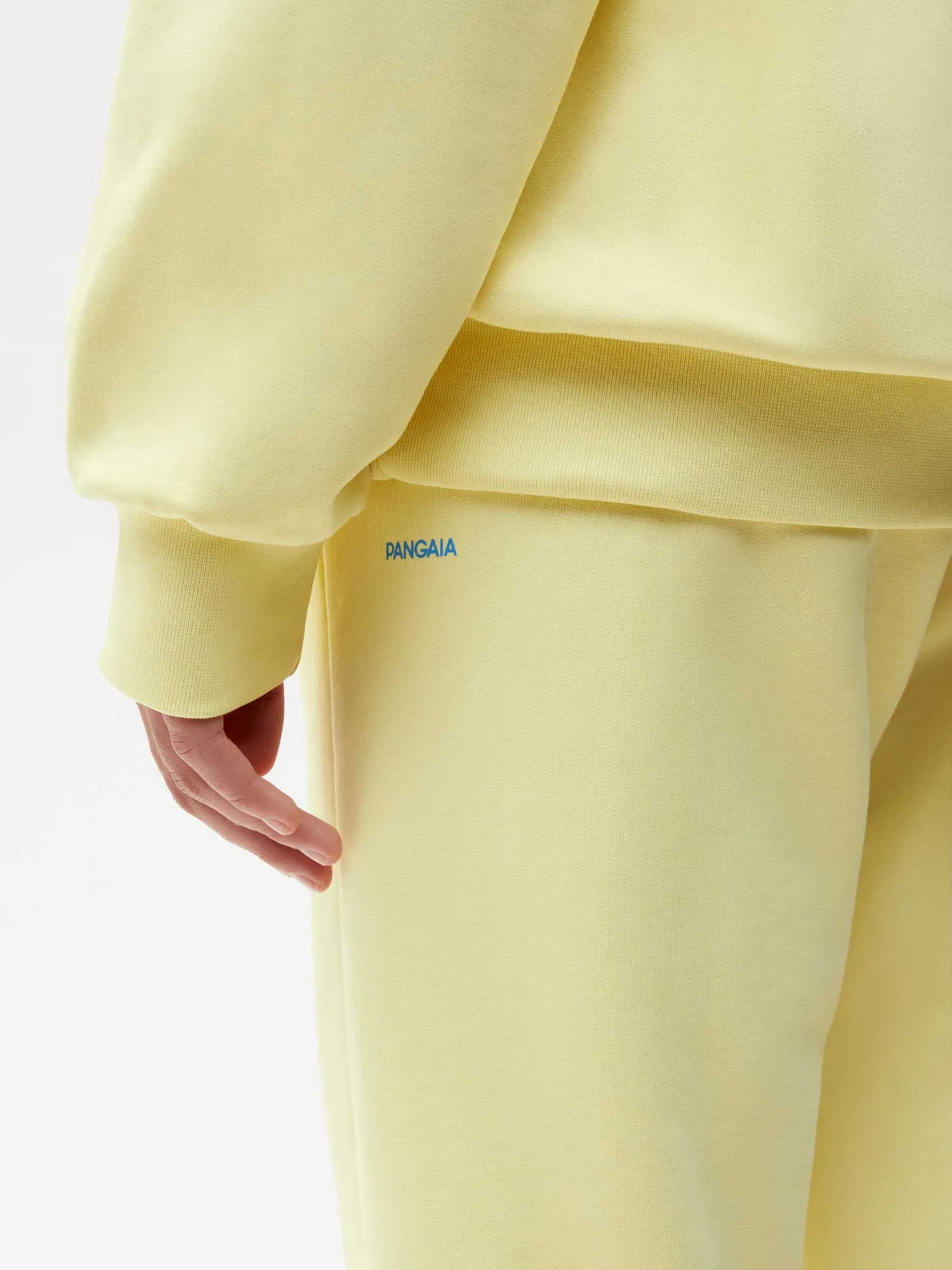 In Conversion Cotton Track Pants—sunbeam yellow