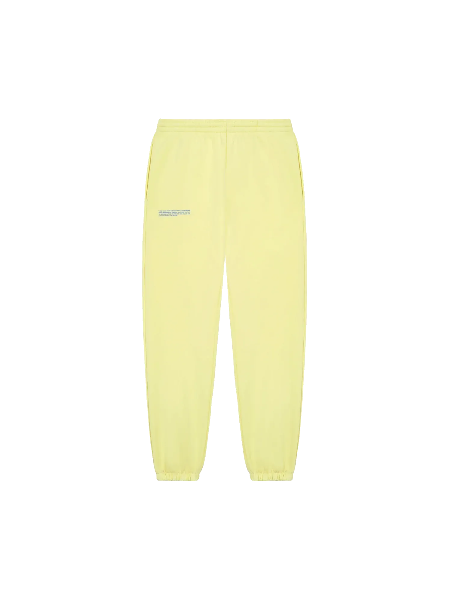 In Conversion Cotton Track Pants—sunbeam yellow