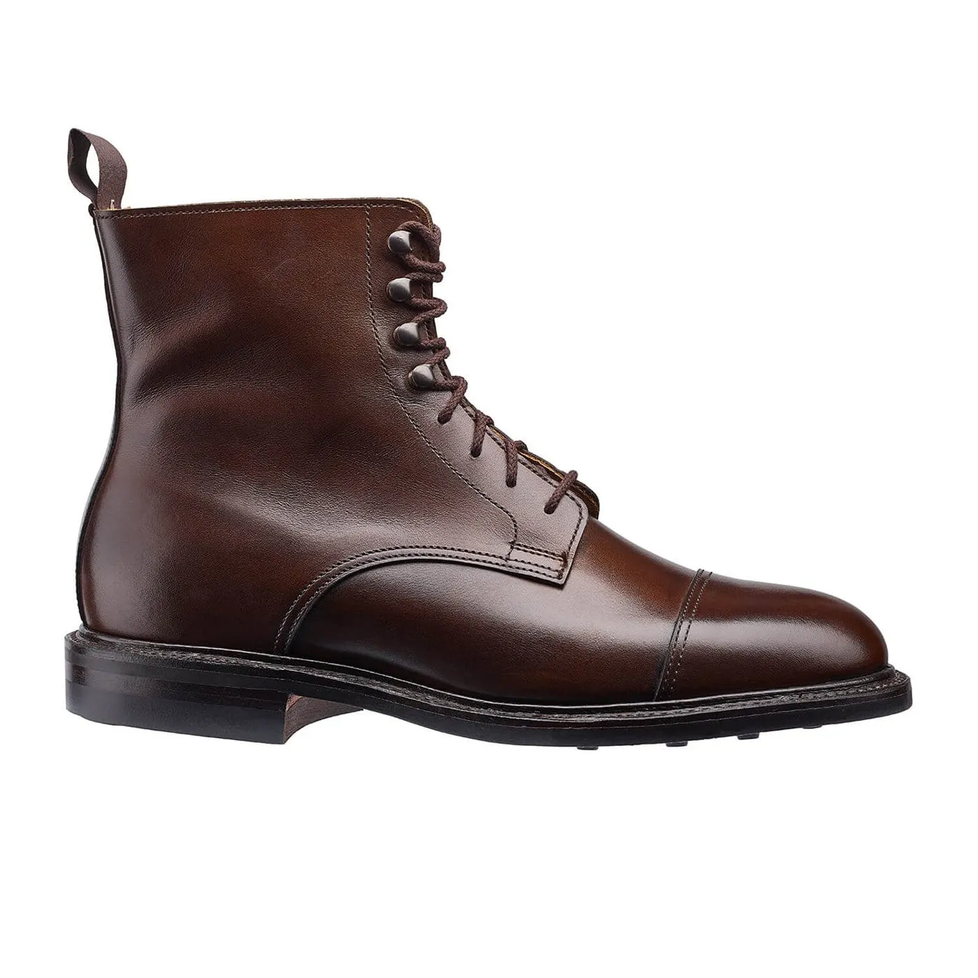 Jane Dark Brown Burnished Calf