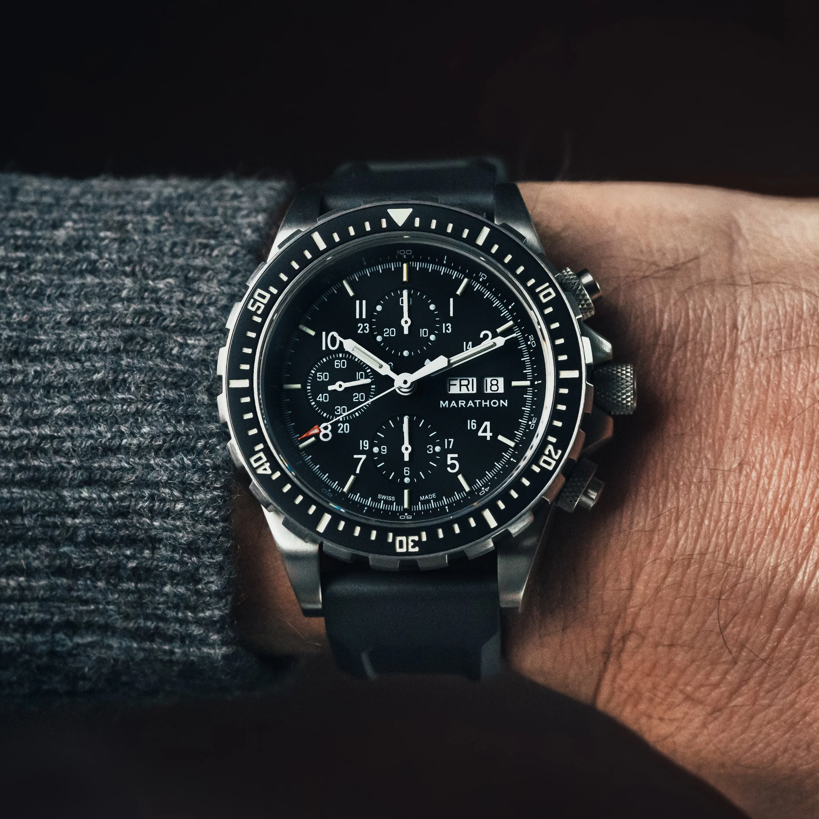 JUMBO DIVER/PILOT'S AUTOMATIC CHRONOGRAPH (CSAR) - 46MM