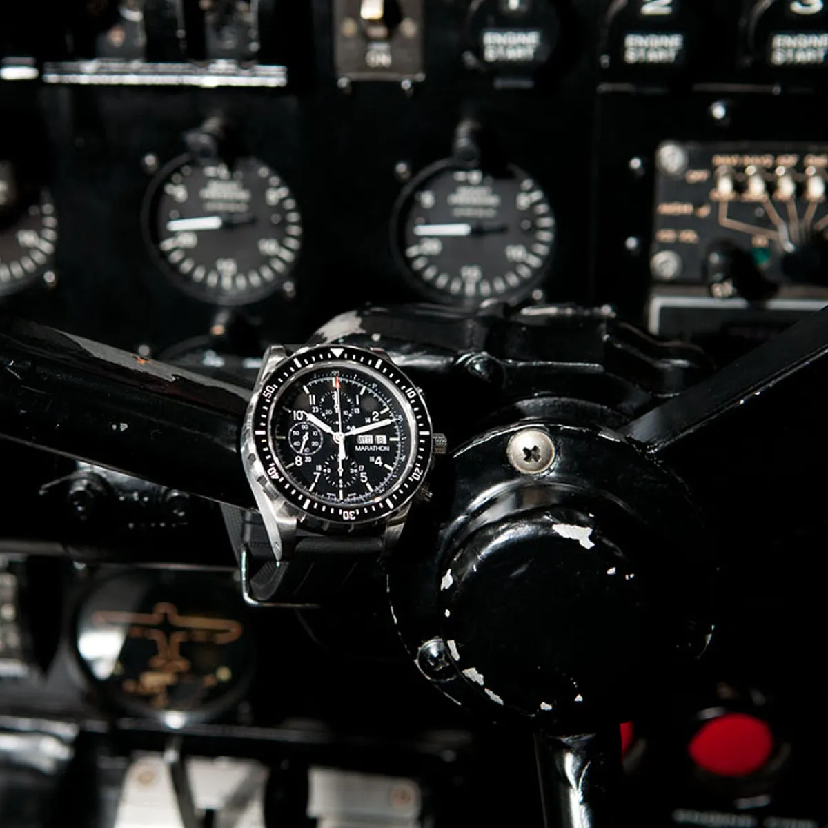 JUMBO DIVER/PILOT'S AUTOMATIC CHRONOGRAPH (CSAR) - 46MM