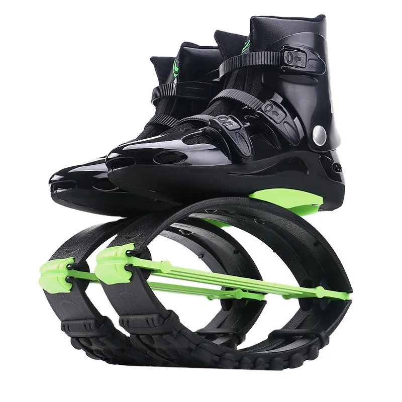 Kangoo Boots-Shoes Workout Jumps Flex Series Green Black