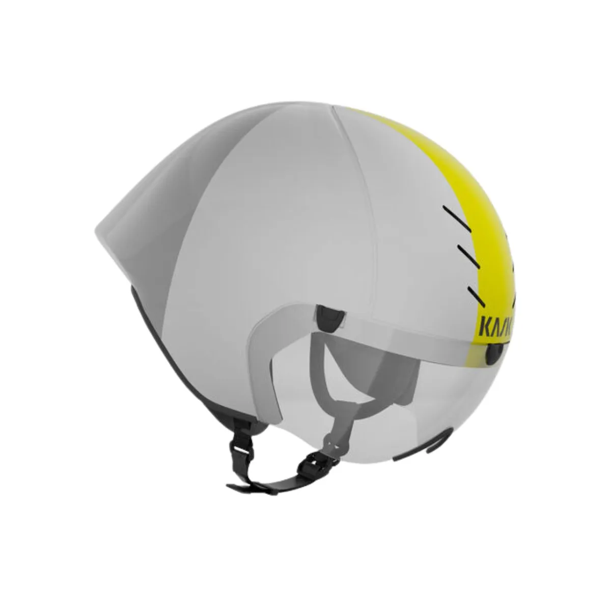 Kask Mistral White Yellow