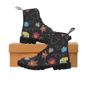 Kids Doodle Playground - Inovax Woman's Canvas Boots