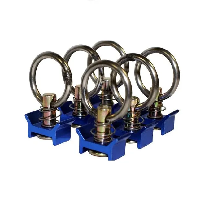 L Track Fitting Stud w/ Ring,   6-Pack