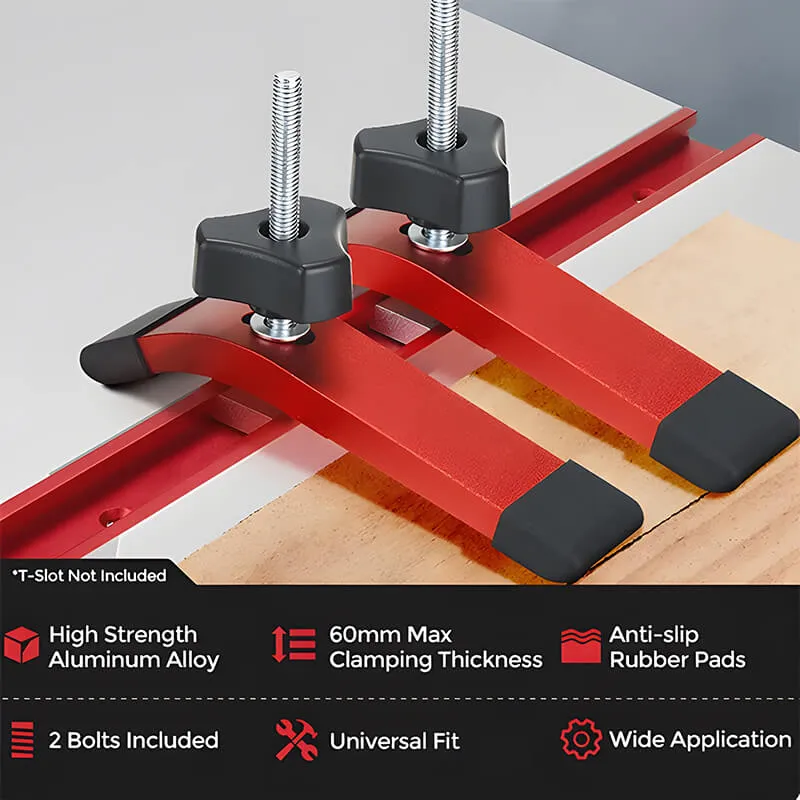 Levoite T-Track Hold Down Clamps