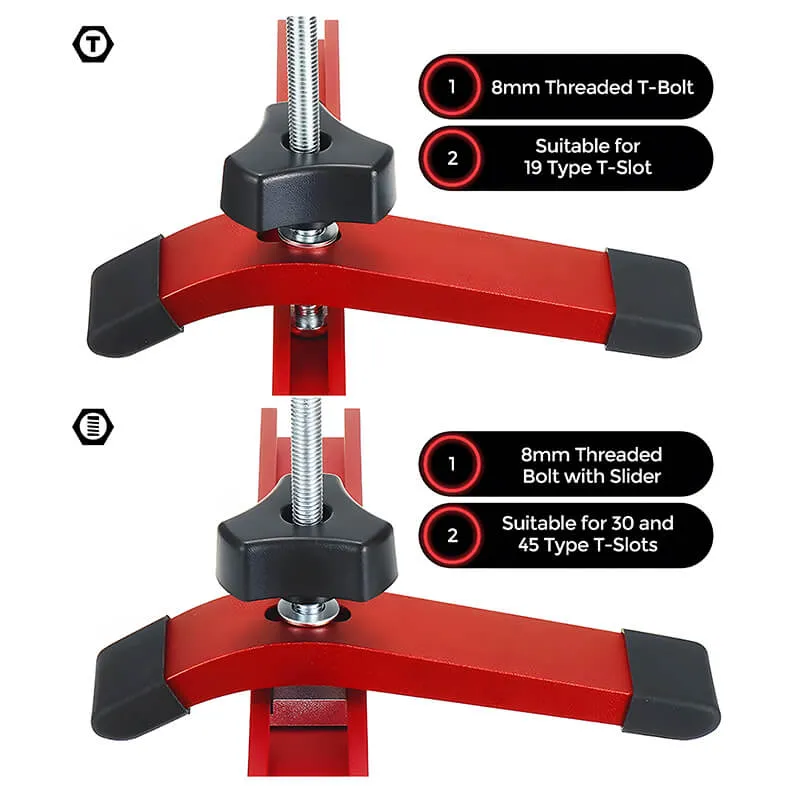 Levoite T-Track Hold Down Clamps