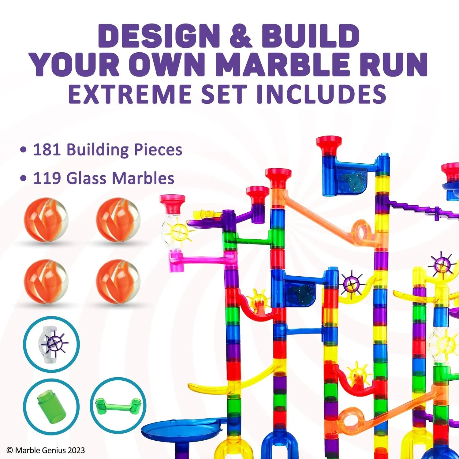 Marble Run Extreme Set, 300 pieces