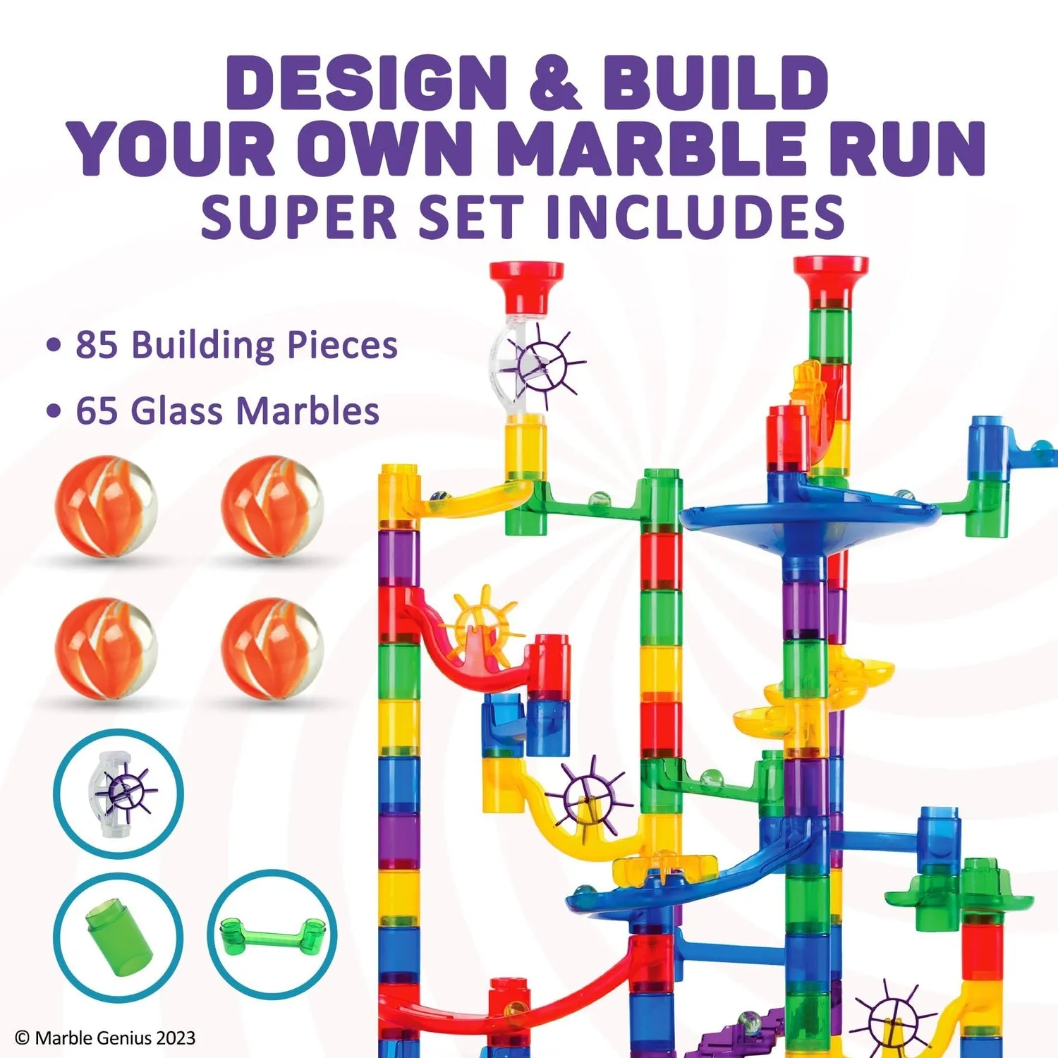 Marble Run Super Set, 150 pieces