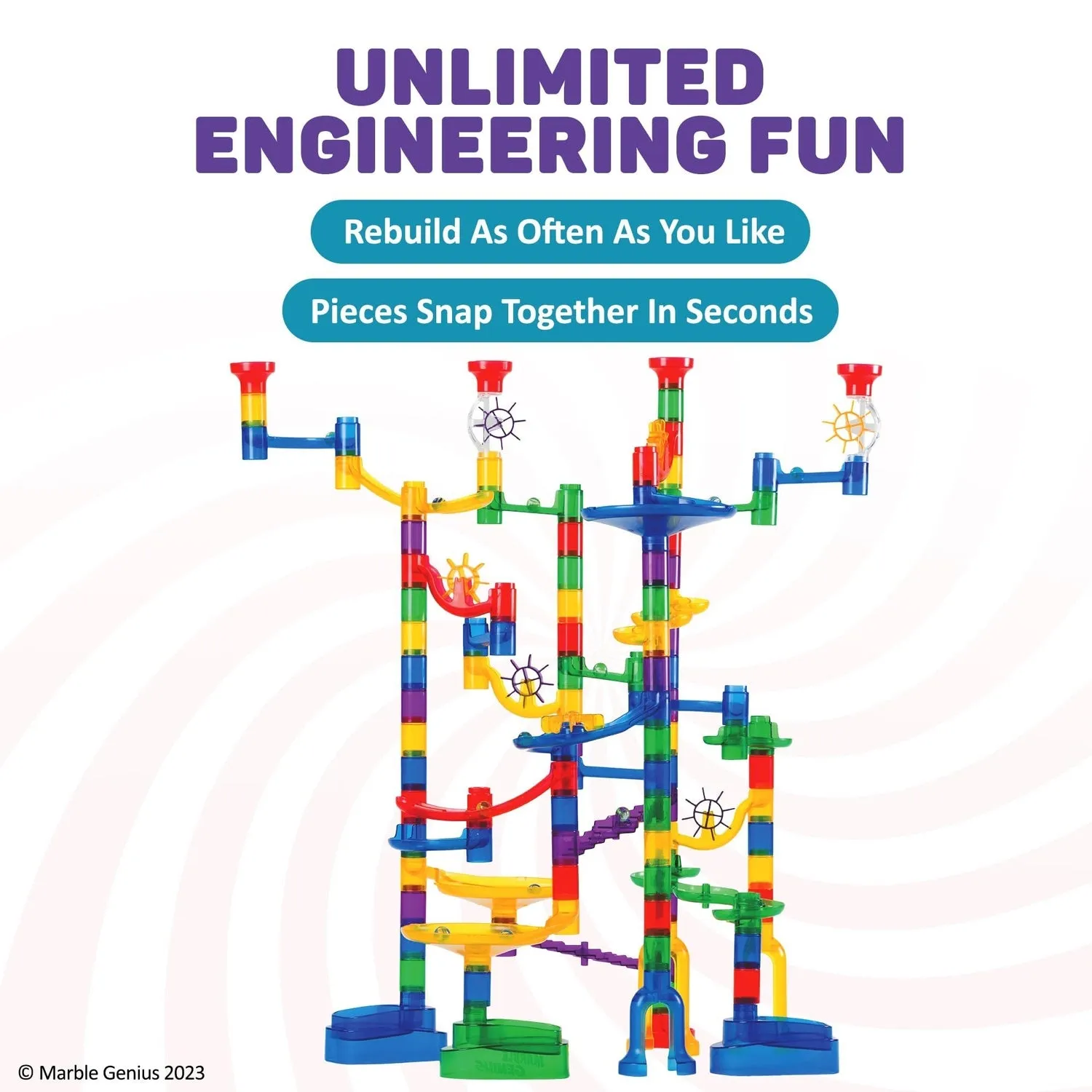 Marble Run Super Set, 150 pieces