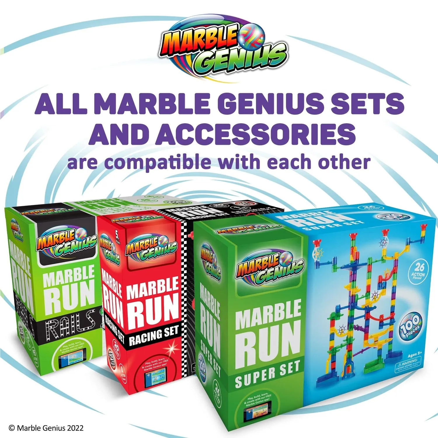 Marble Run Super Set, 150 pieces