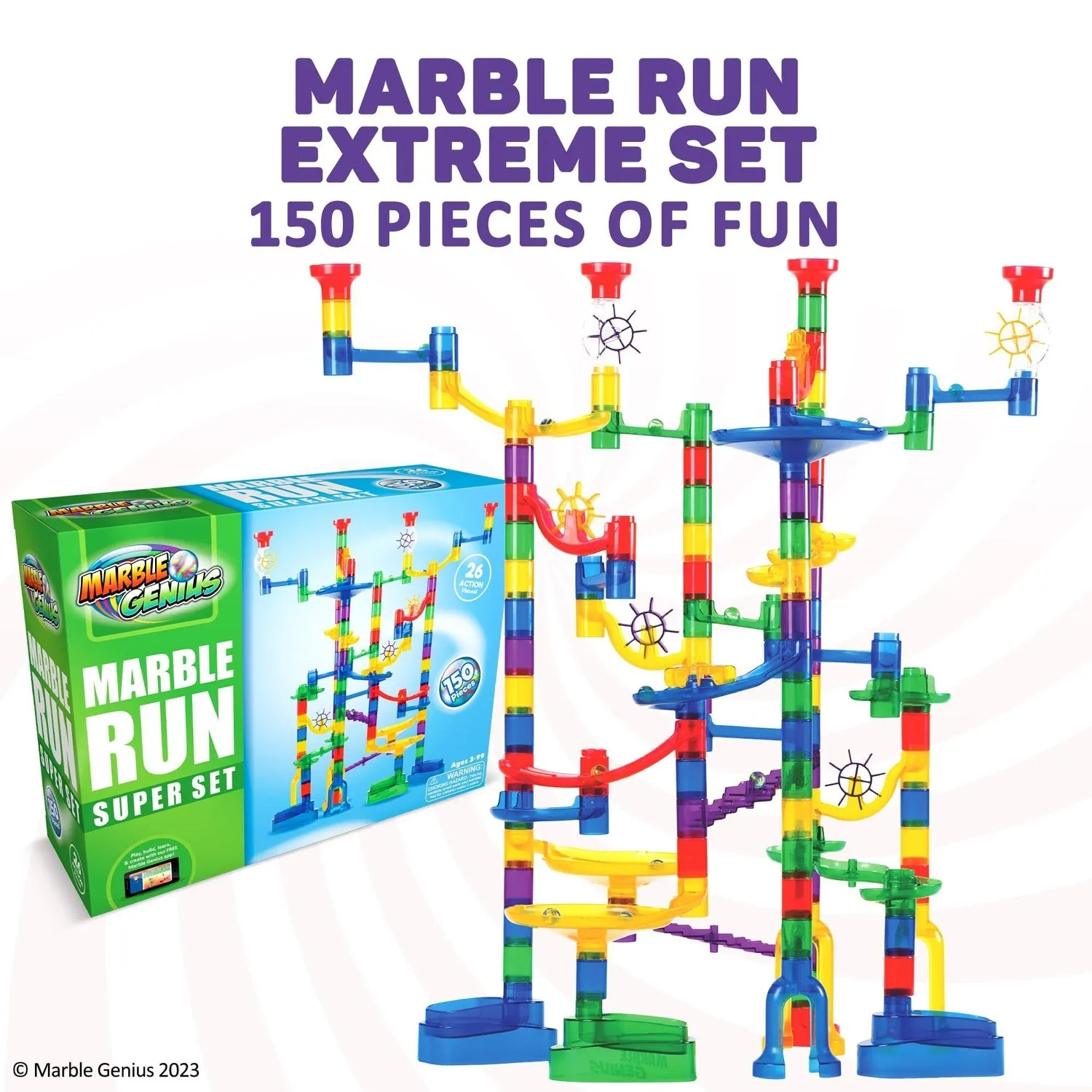 Marble Run Super Set, 150 pieces