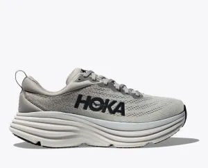 Men's HOKA Bondi 8 Running Shoe in Sharkskin / Harbor Mist