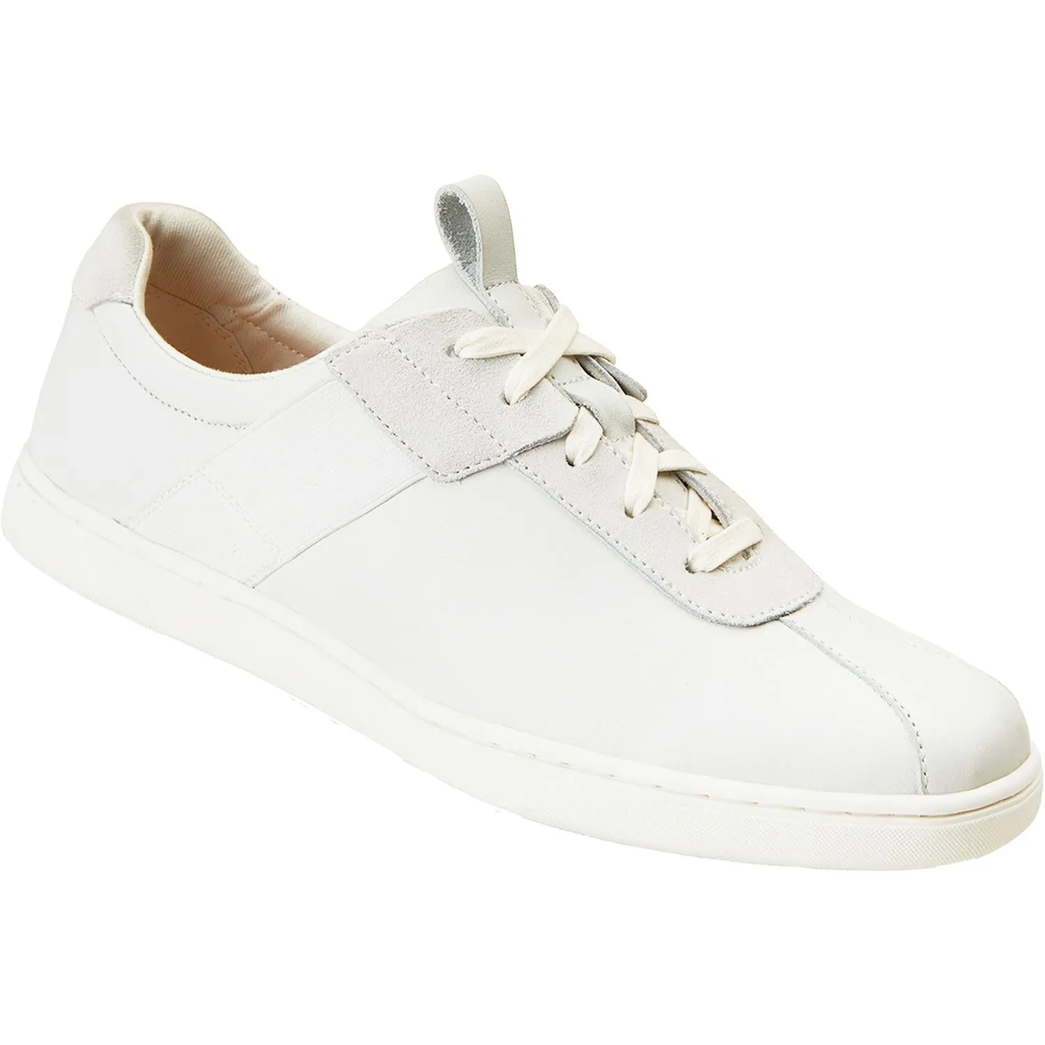 Men's Vionic Lono White Leather