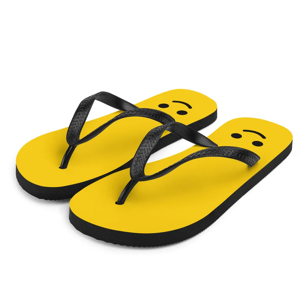 Minifigure Head Flip Flops