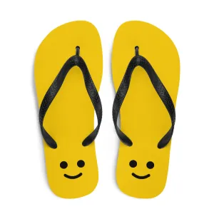 Minifigure Head Flip Flops