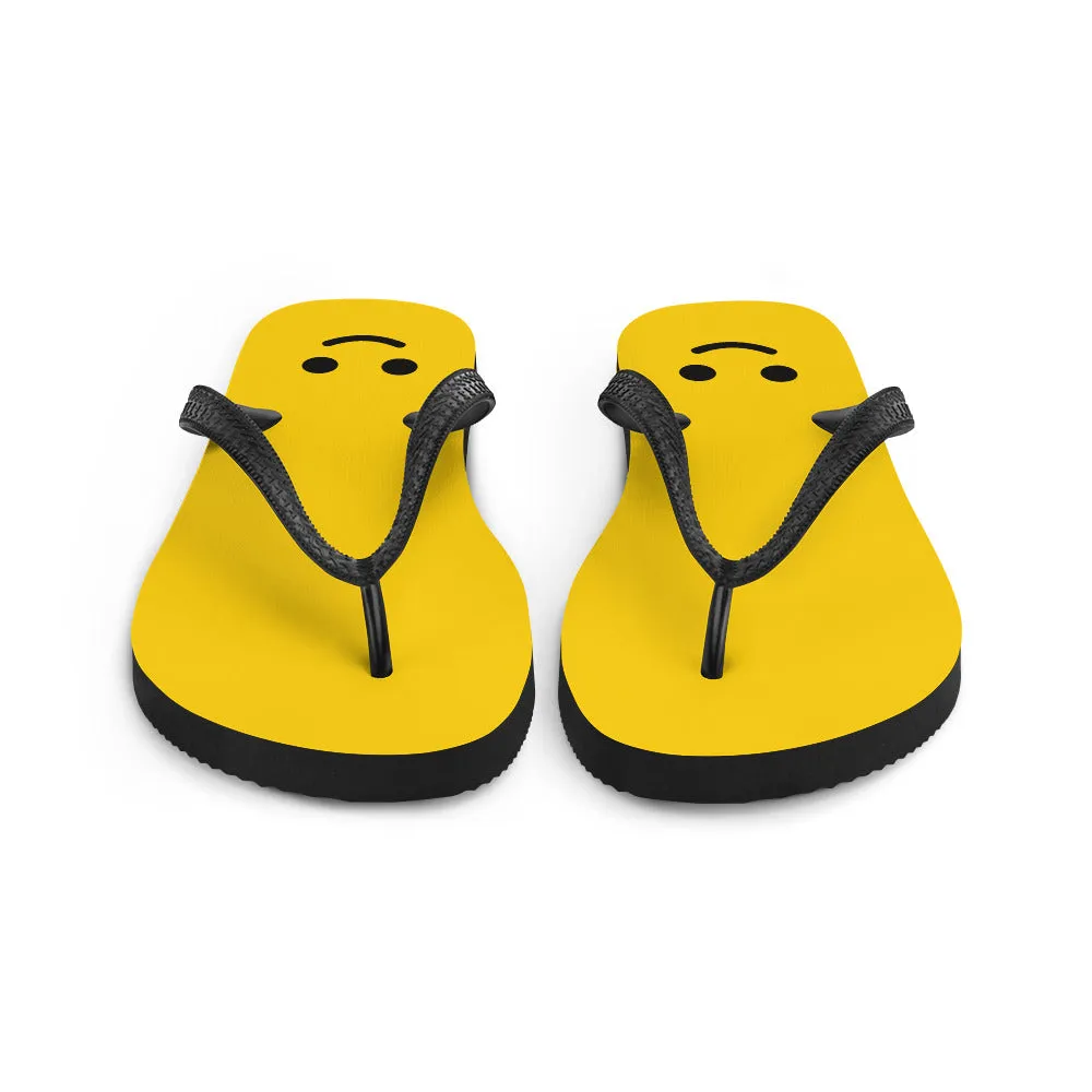 Minifigure Head Flip Flops