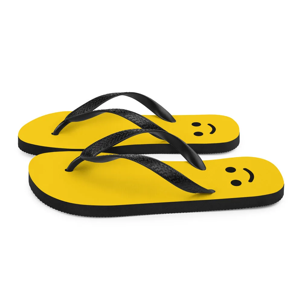 Minifigure Head Flip Flops