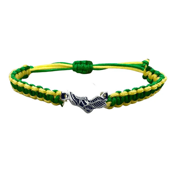 Multi Colored Track and Field Sneaker Rope Bracelet