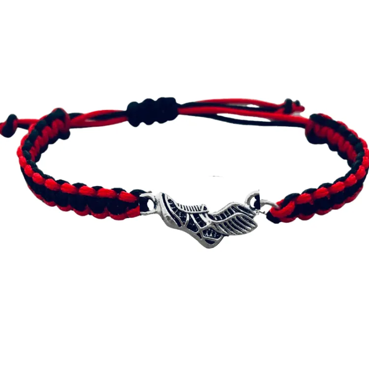 Multi Colored Track and Field Sneaker Rope Bracelet